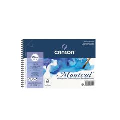 Block Canson Montval 13.5x21 300g 12 hojas