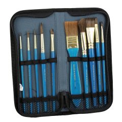 Set de pinceles Daler Rowney simpli natural Hair x10 pinceles