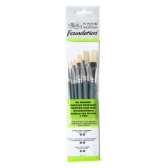 Set pinceles Winsor & Newton foundation oleo x 6 Uni