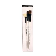 Set de 3 pinceles Daler Rowney Graduate nat/sint - paisajes