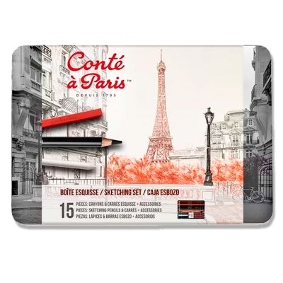 Set Sketching Conte a Paris x 15 unidaes